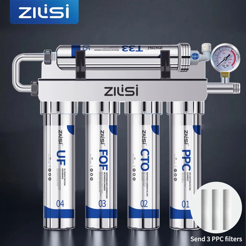 ZILISI AquaVital 5X Ultrafiltrationr Direct Drinking Water Purifier