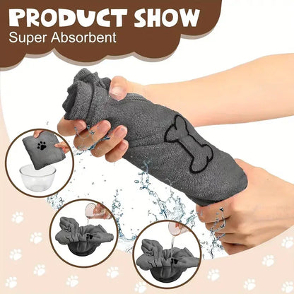 Microfiber Pet Bath Towel