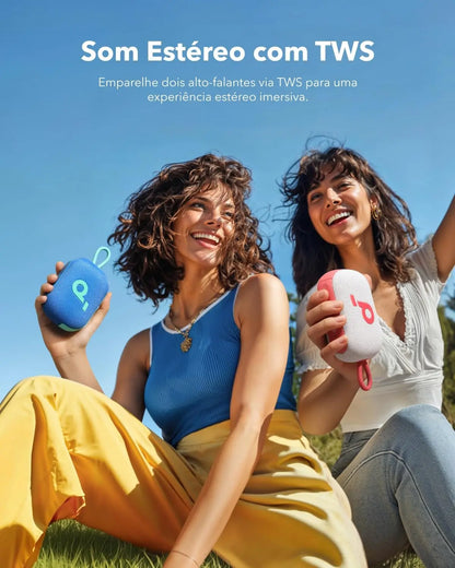 Soundcore Select 4 Go Bluetooth Speaker, Ultra Portable, Up to 20 Hours of Playtime, IP67 Waterproof and Dustproof, Floatable