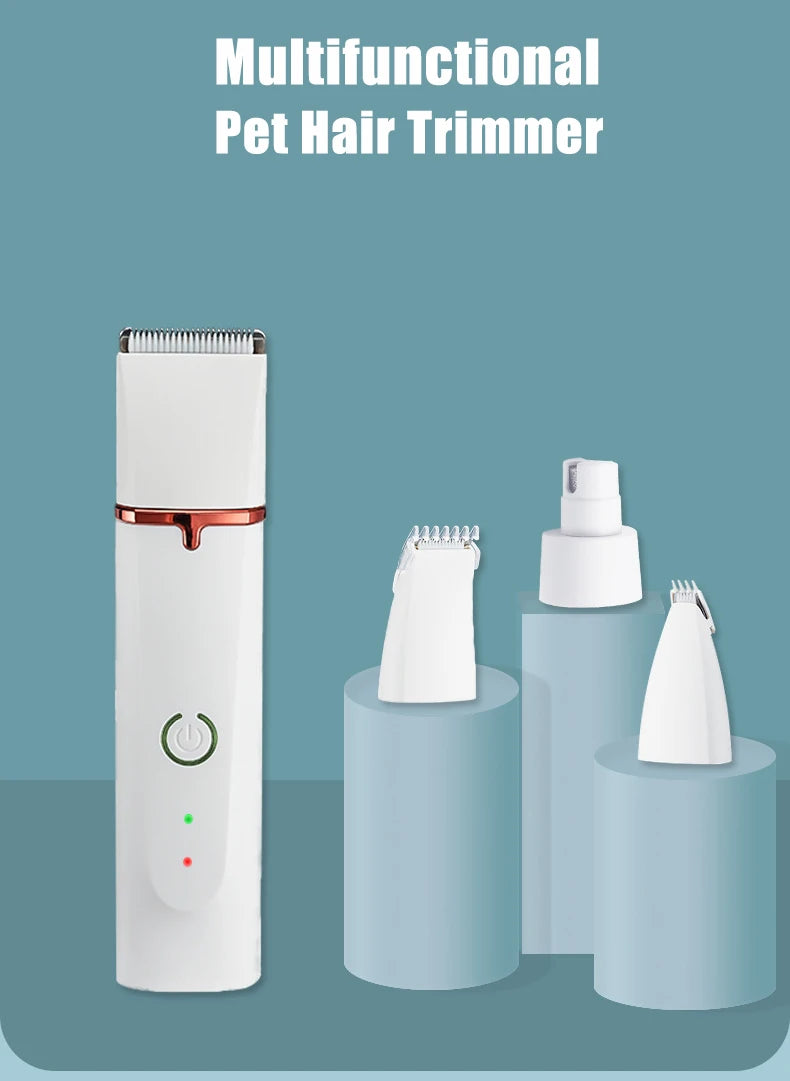 4-in-1 Electric Pet Grooming Kit