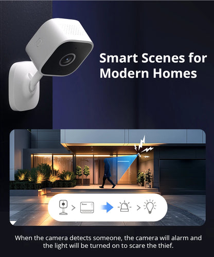 SONOFF CAM Slim Gen2 Smart Security Camera with Google Alexa for voice control