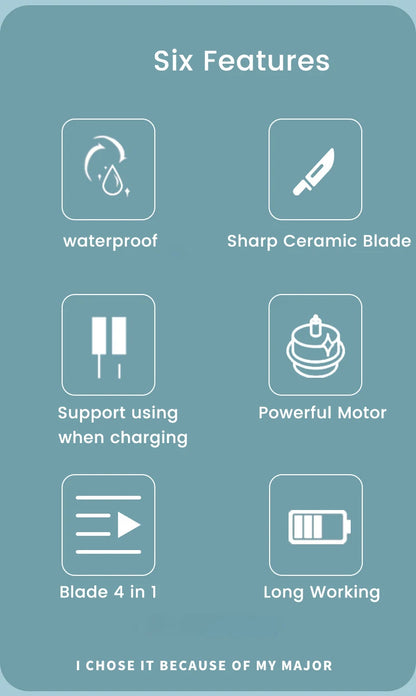 4-in-1 Electric Pet Grooming Kit