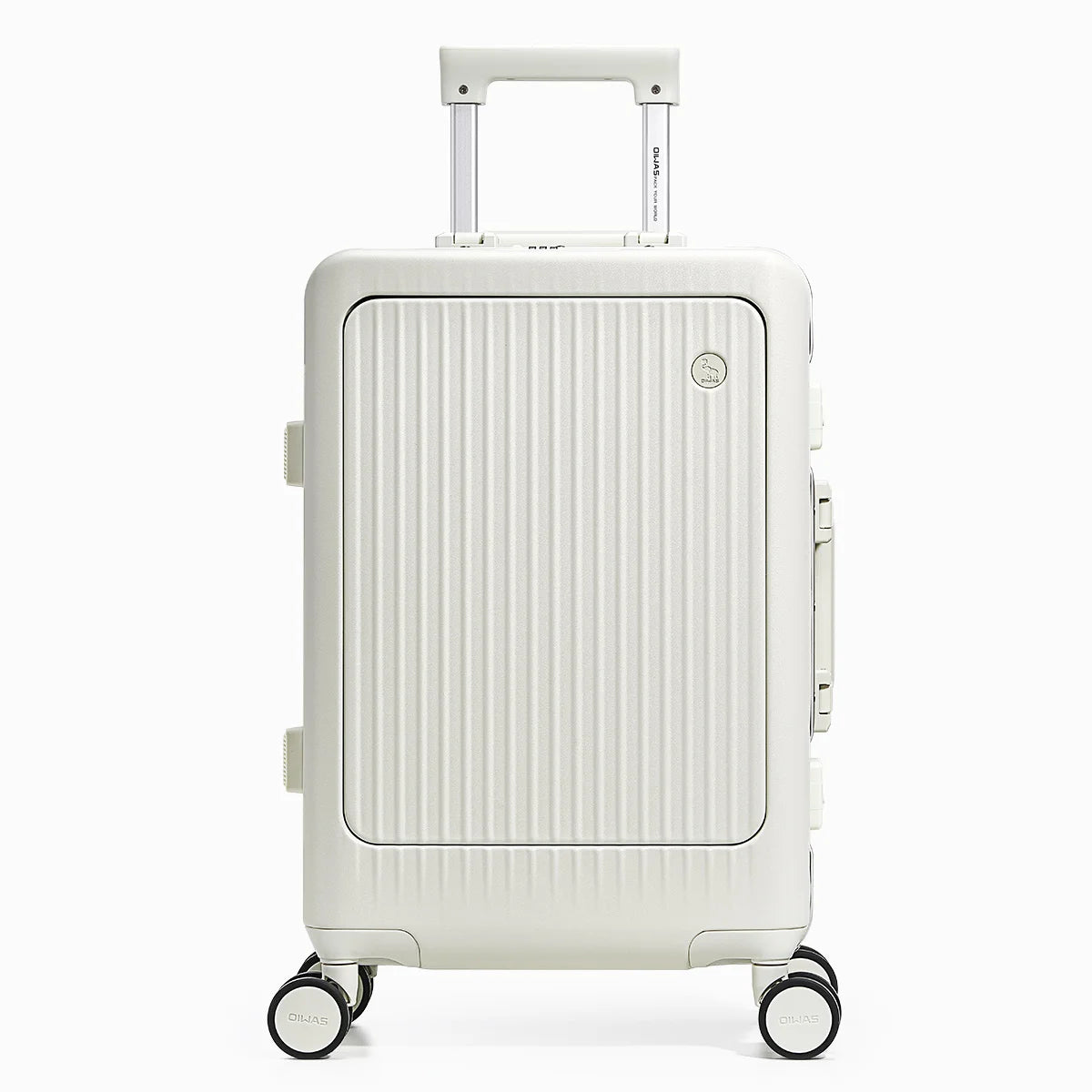 OIWAS Luggage Aluminum Alloy Frame Quiet Wheels TSA Lock PC Material Silent Rolling Suitcase Durable Travel Bag
