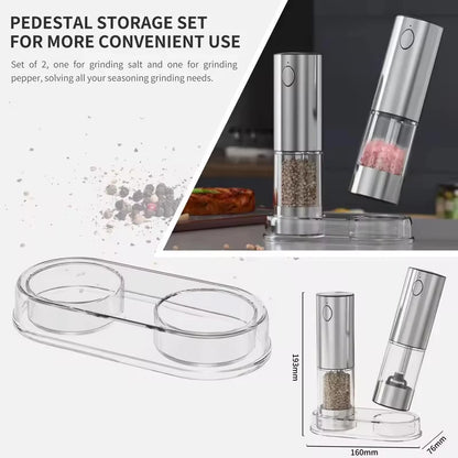 Cliton Automatic Salt n Pepper Grinder USB Rechargeable