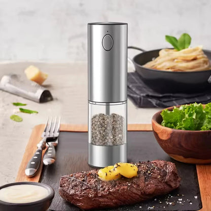 Cliton Automatic Salt n Pepper Grinder USB Rechargeable