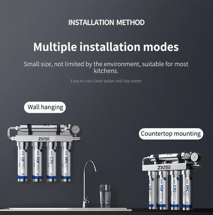 ZILISI AquaVital 5X Ultrafiltrationr Direct Drinking Water Purifier
