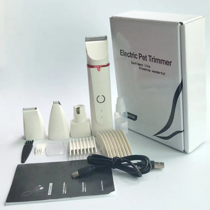 4-in-1 Electric Pet Grooming Kit