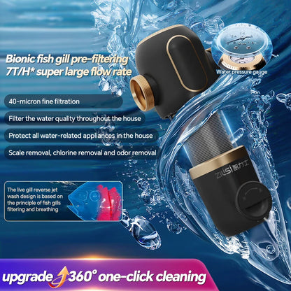 ZILISI AquaShield Anti-gravity tap water purifier dispenser